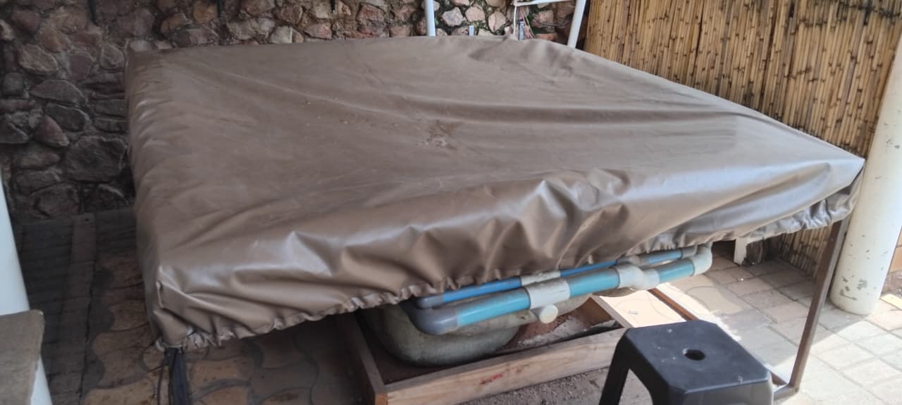 Safety pool cover installation Johannesburg - family pool protection